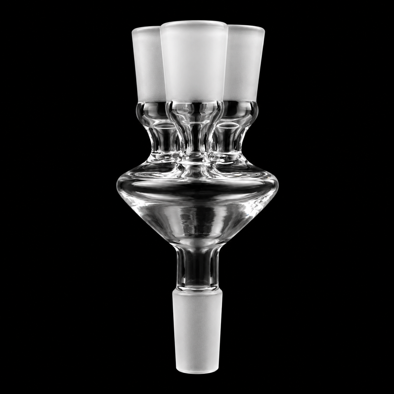 14mm Triple Joint Glass Adapter – 3 Way Splitter