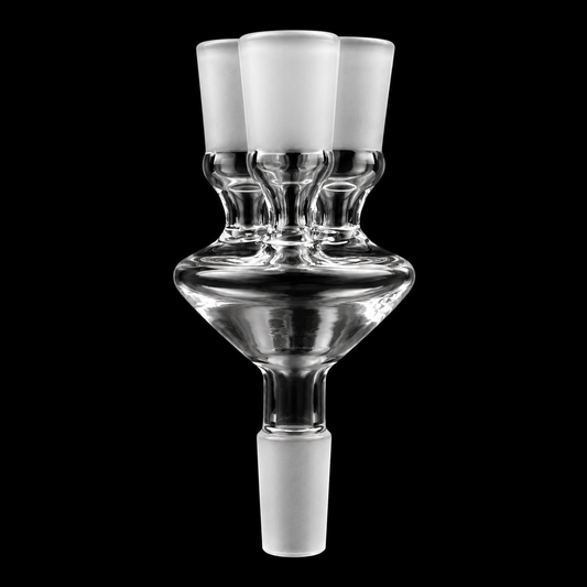 14mm Triple Joint Glass Adapter – 3 Way Splitter