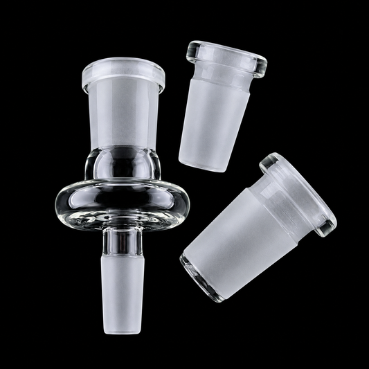 Glass Adapter Set (3pc) – 10mm, 14mm, 18mm Male to Female