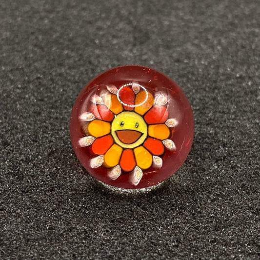 Takashi Murakami Marble Top by Keys Glass