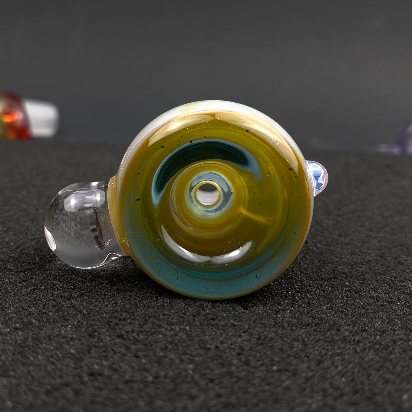18mm Single Hole Bowl Slide by Keys Glass –