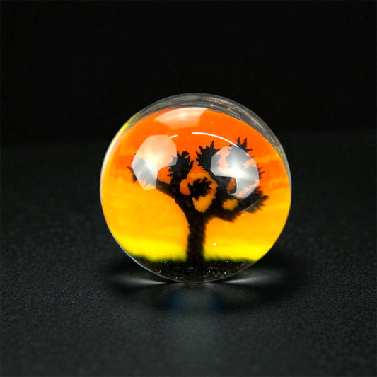 Steven H Glass – Cactus Millie Valve Marble (12–13mm)