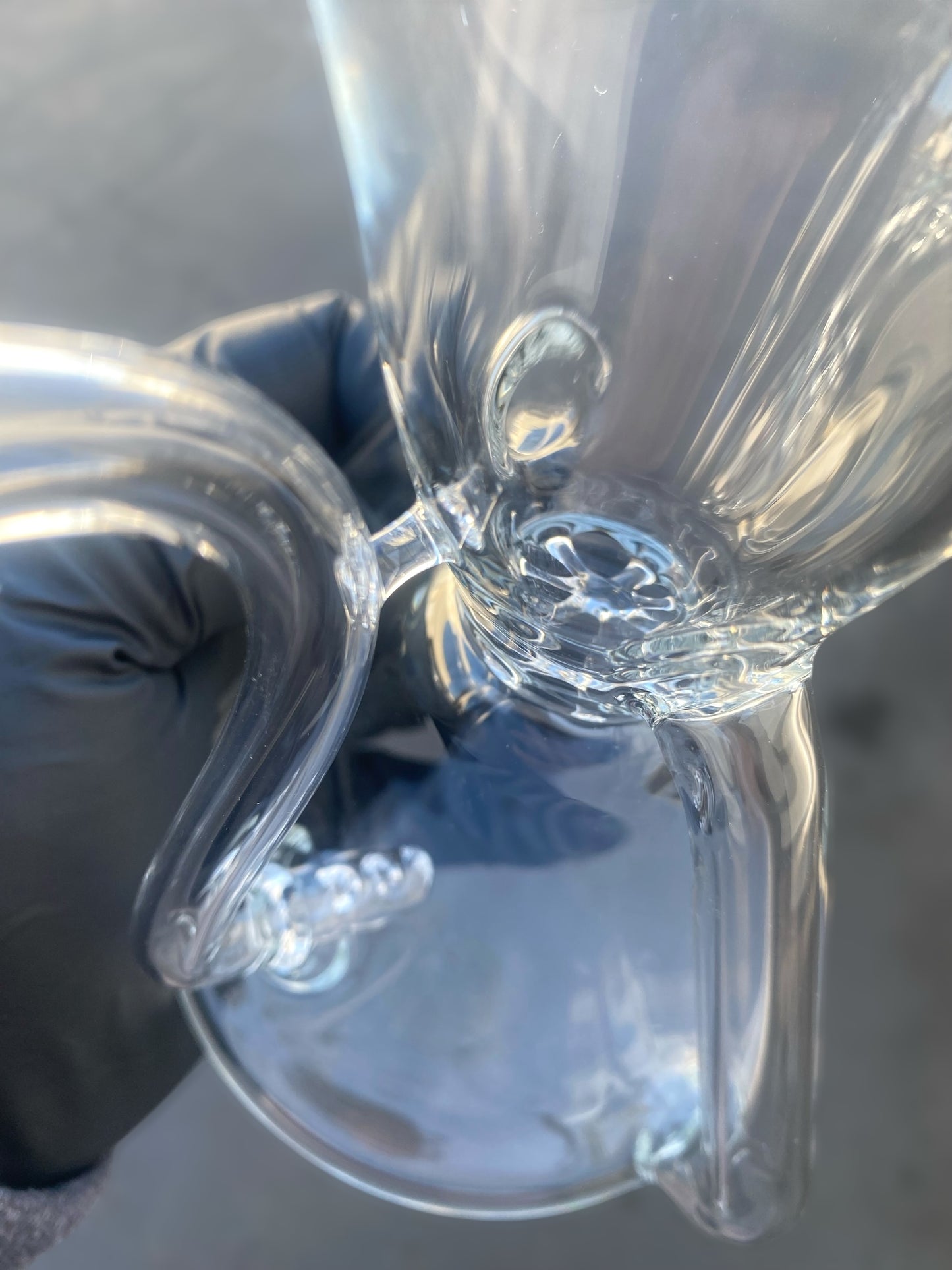 BorOregon – 3-Hole Netted Recycler Dab Rig
