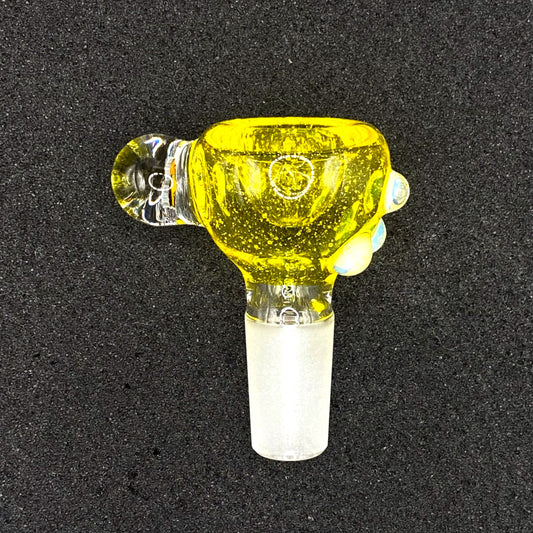 Keys Glass - 14mm Single Hole Glass Bowl Slide - The Simpsons Otto