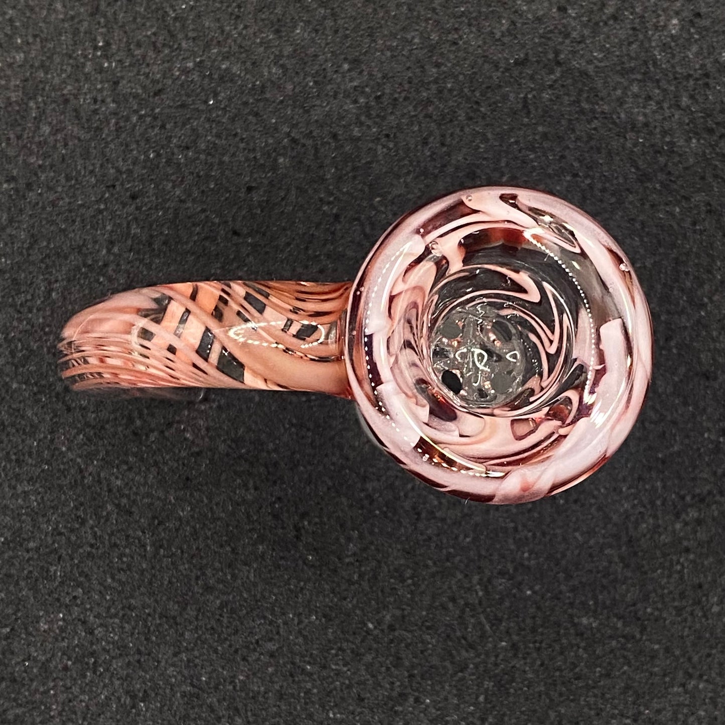 18mm Rewig Glass Bowl Slide – 4 Hole by CW Glass Art