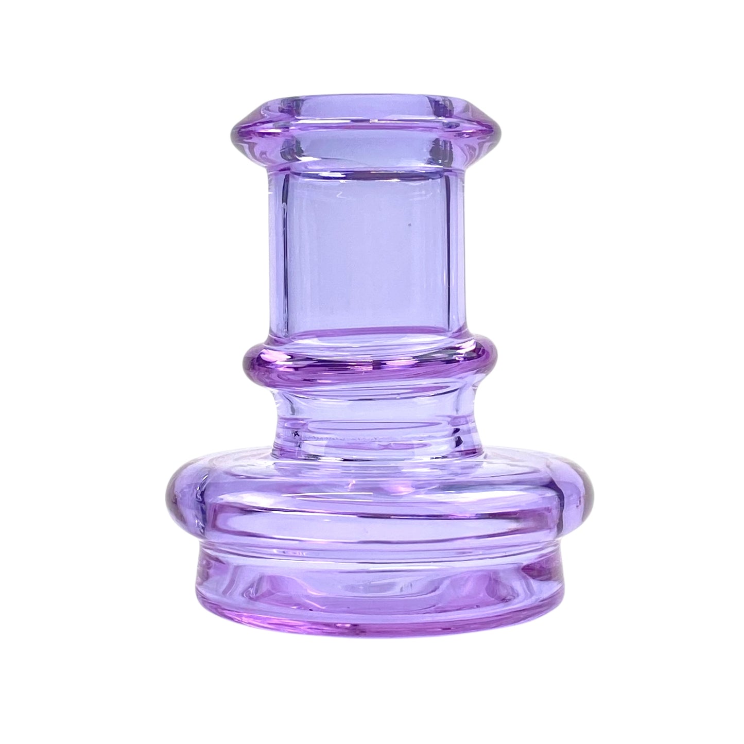 Purple CFL Snub Dry Top Attachment for Puffco Peak