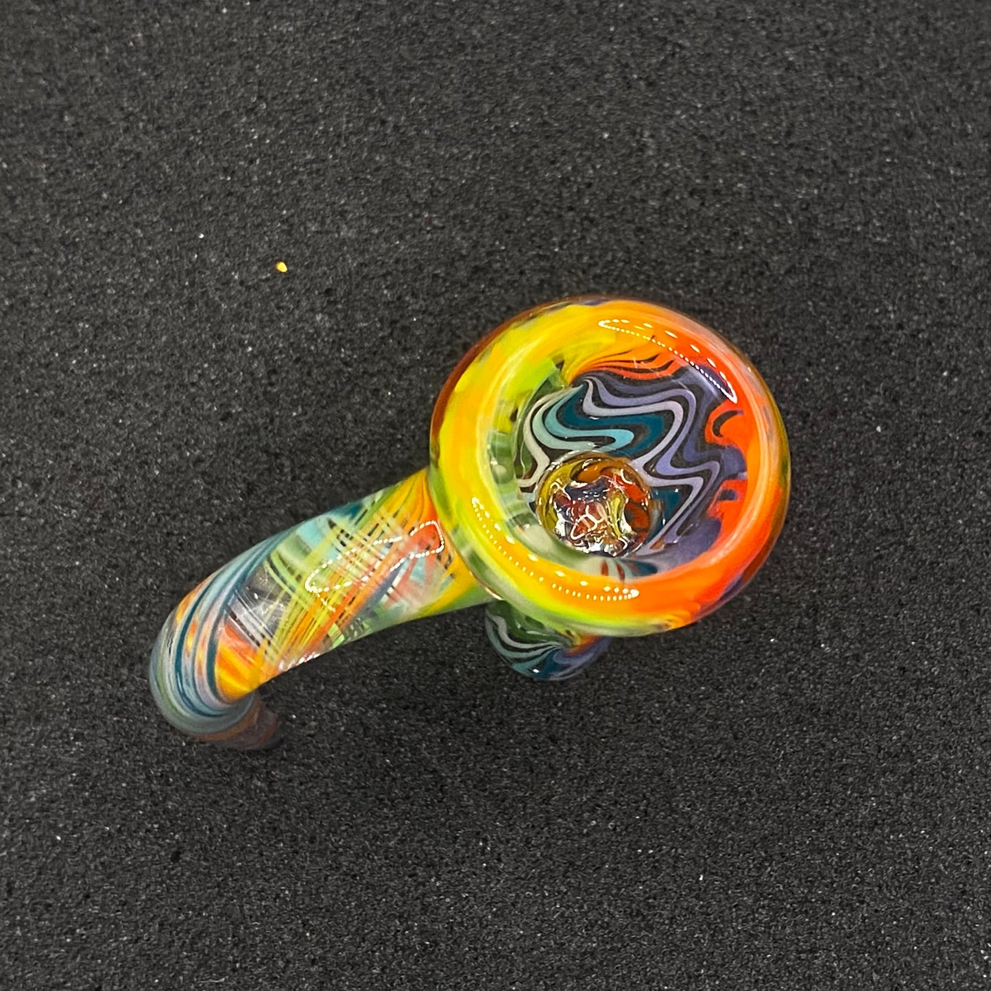 18mm Wig-Wag 4-Hole Glass Bowl Slide – CW Glass Art