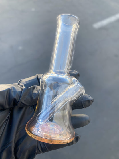 10mm Clear Mini Dab Rig by The Beardless Menace