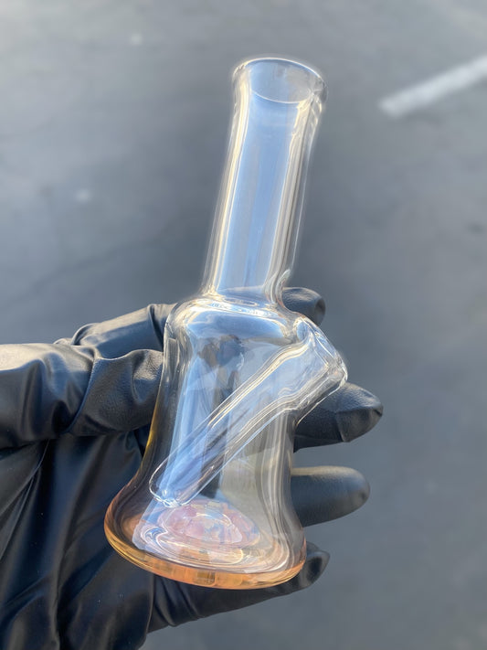 10mm Clear Mini Dab Rig by The Beardless Menace