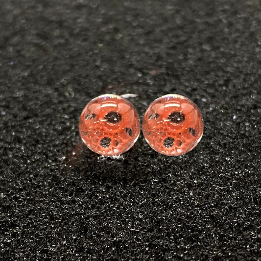 Fortunate Glass - Red Honeycomb Terp Pearls (2pc)