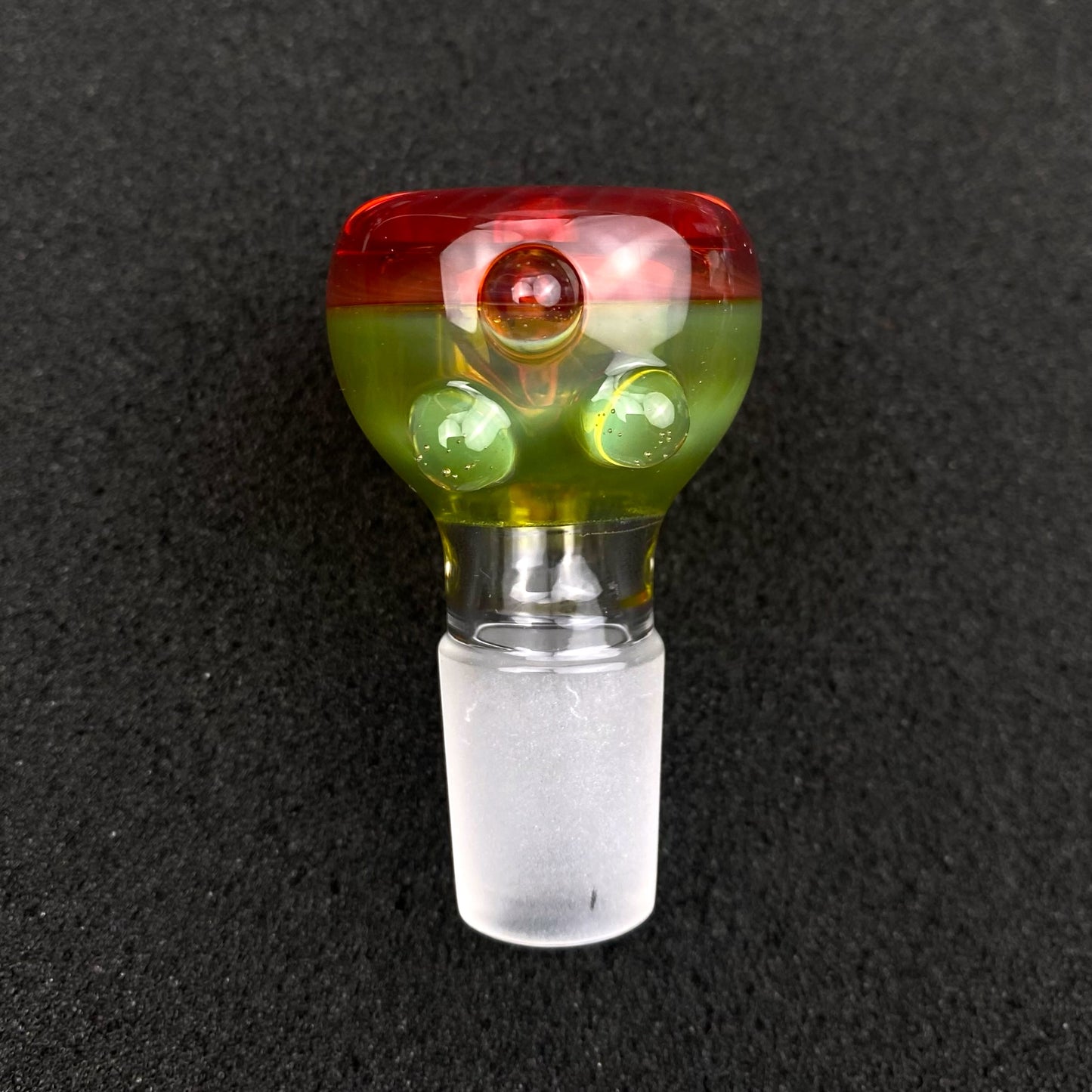 18mm Single Hole Bowl Slide by Keys Glass – Max Goof