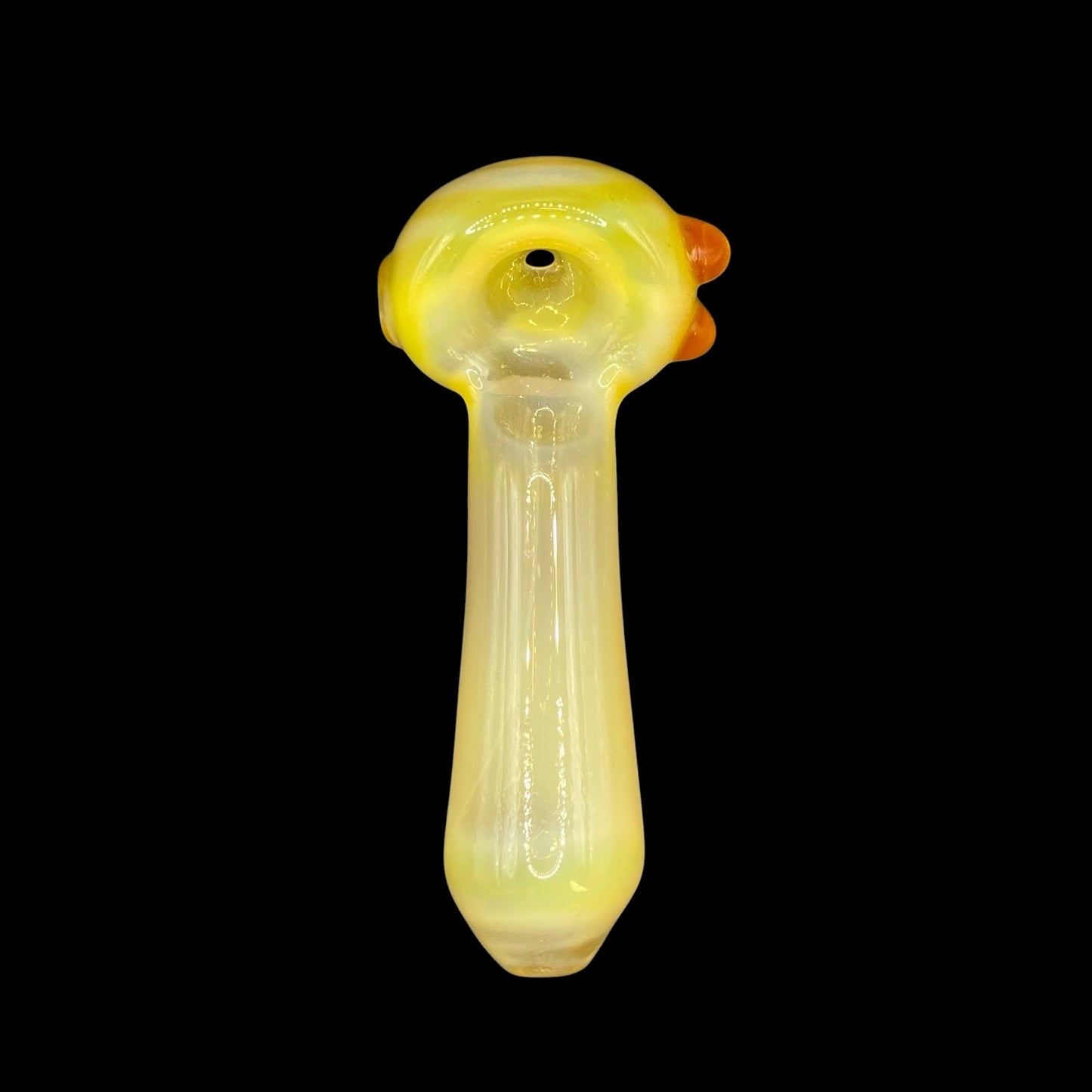 Mango Opaline Glass Hand Pipe by Magizle