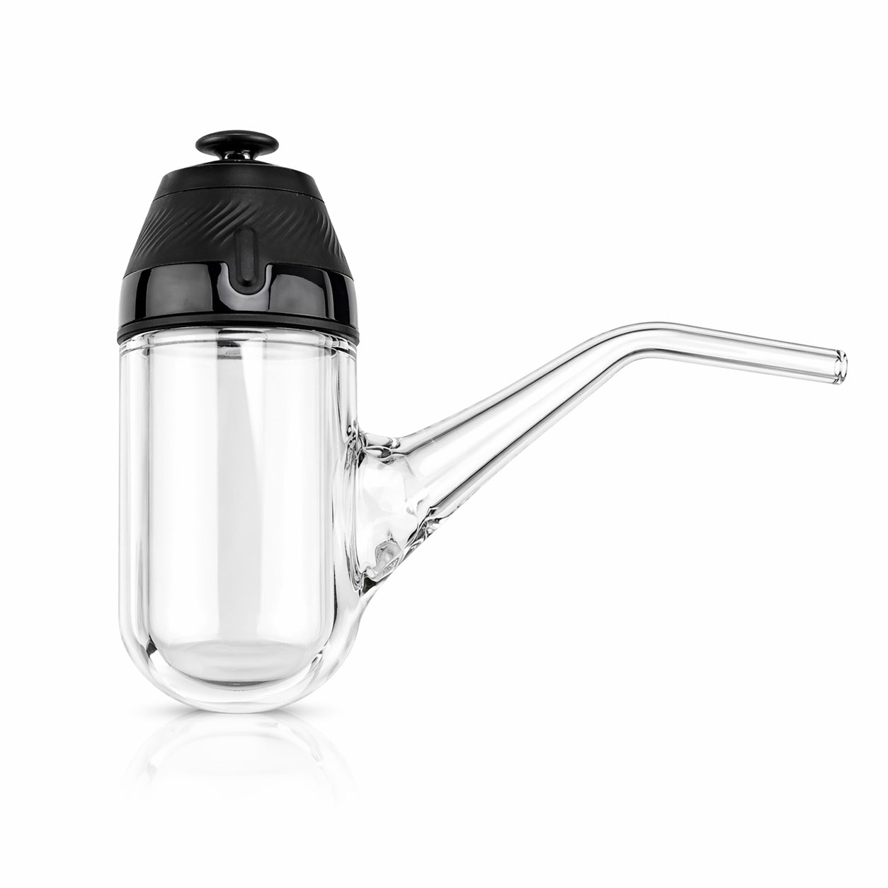 Clear Layback Glass Pipe Attachment for Puffco Proxy V1