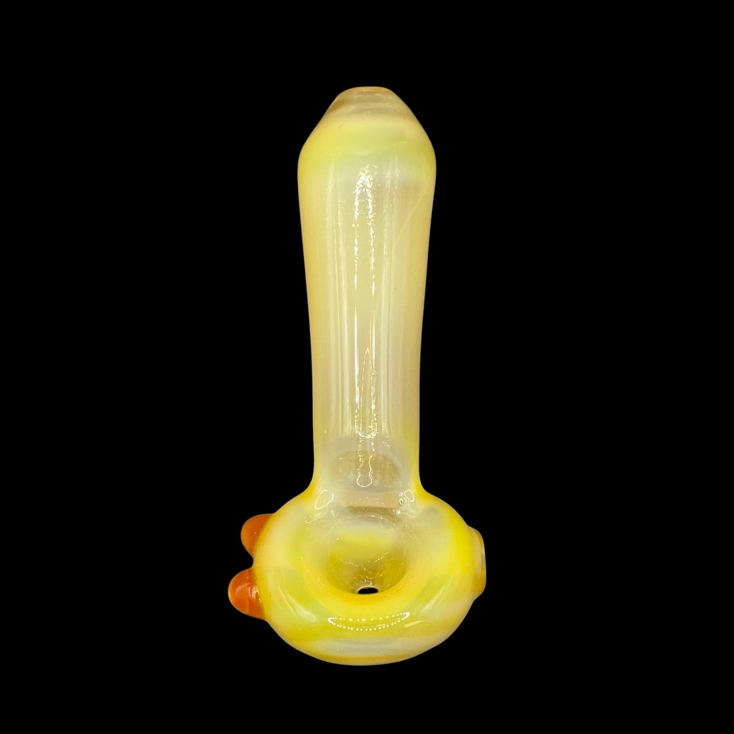 Mango Opaline Glass Hand Pipe by Magizle