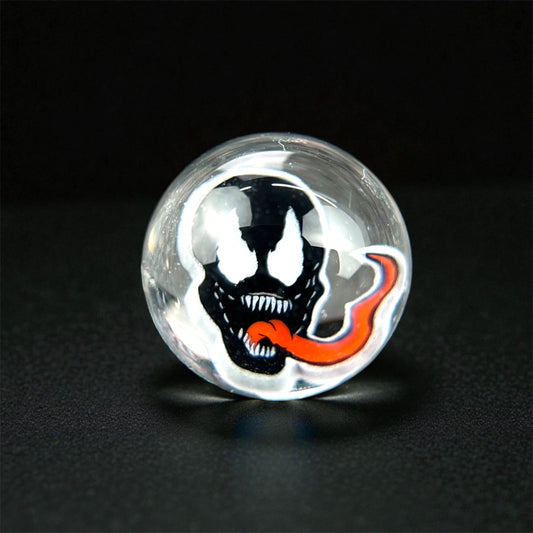 Steven H Glass – Spider Man Venom Millie Valve Marble (12–13mm)