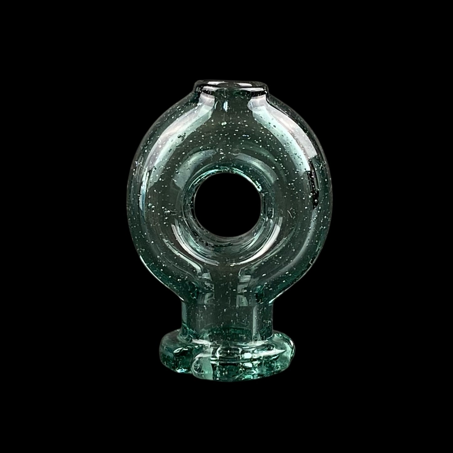 BorOregon Color Pivot Donut Spinner Glass Mouthpiece