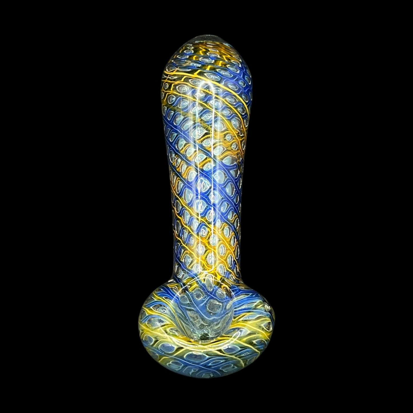 Glass Swirl Hand Pipe
