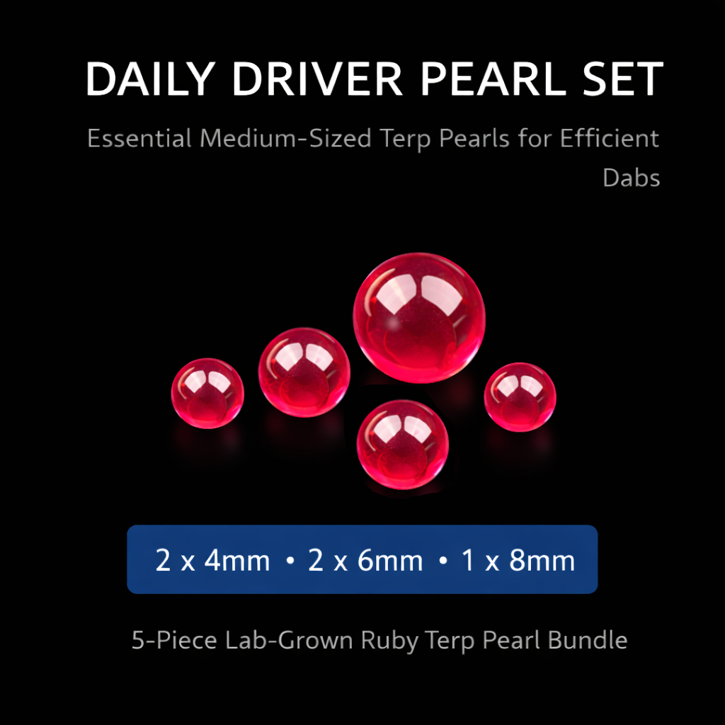 Ruby Daily Driver Pearl Set – Terp Pearl Pack (5-Piece)