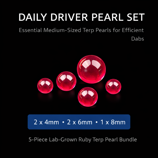 Ruby Daily Driver Pearl Set – Terp Pearl Pack (5-Piece)