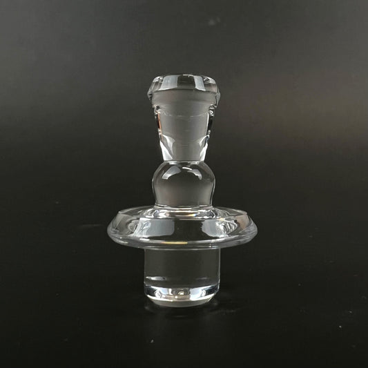 BorOregon Clear Flat Top Terp Slurper Cap
