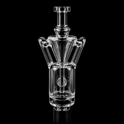 Clear Recycler Top Attachment For Puffco Pivot