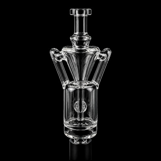 Clear Recycler Top Attachment For Puffco Pivot