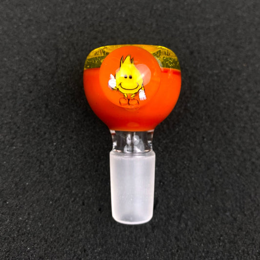 14mm Single Hole Bowl Slide by Keys Glass – World Industries Flameboy