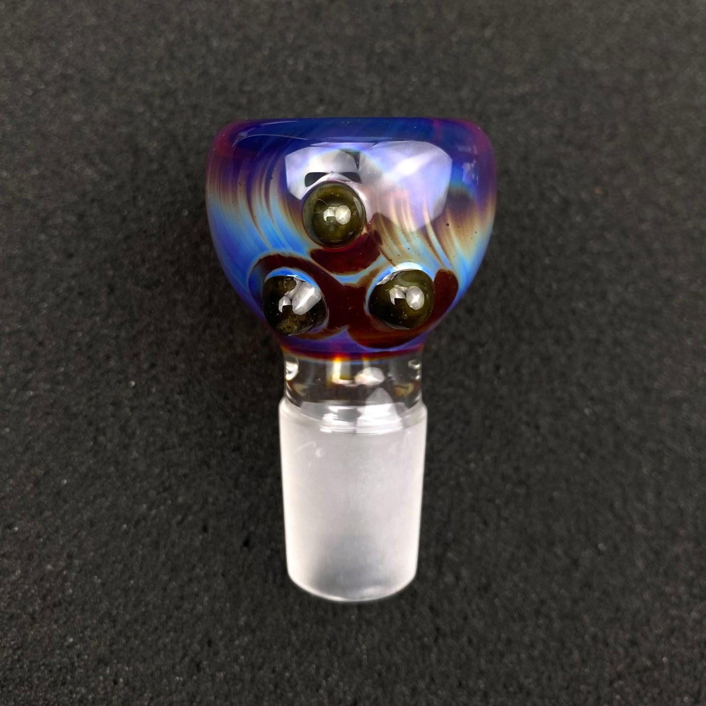 18mm Single Hole Bowl Slide by Keys Glass - Randy S. Marsh South Park