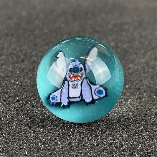 Stitch Marble Top by Keys Glass