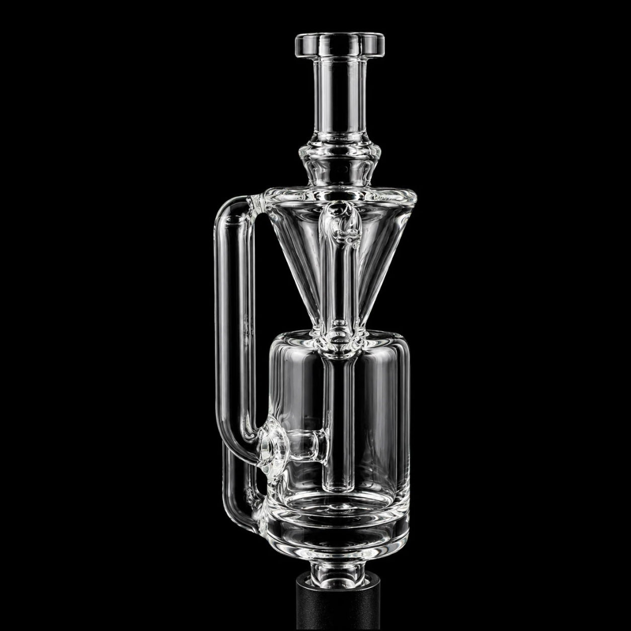 Clear Recycler Top Attachment For Puffco Pivot