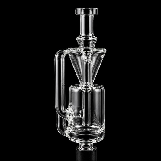 Clear Recycler Top Attachment For Puffco Pivot