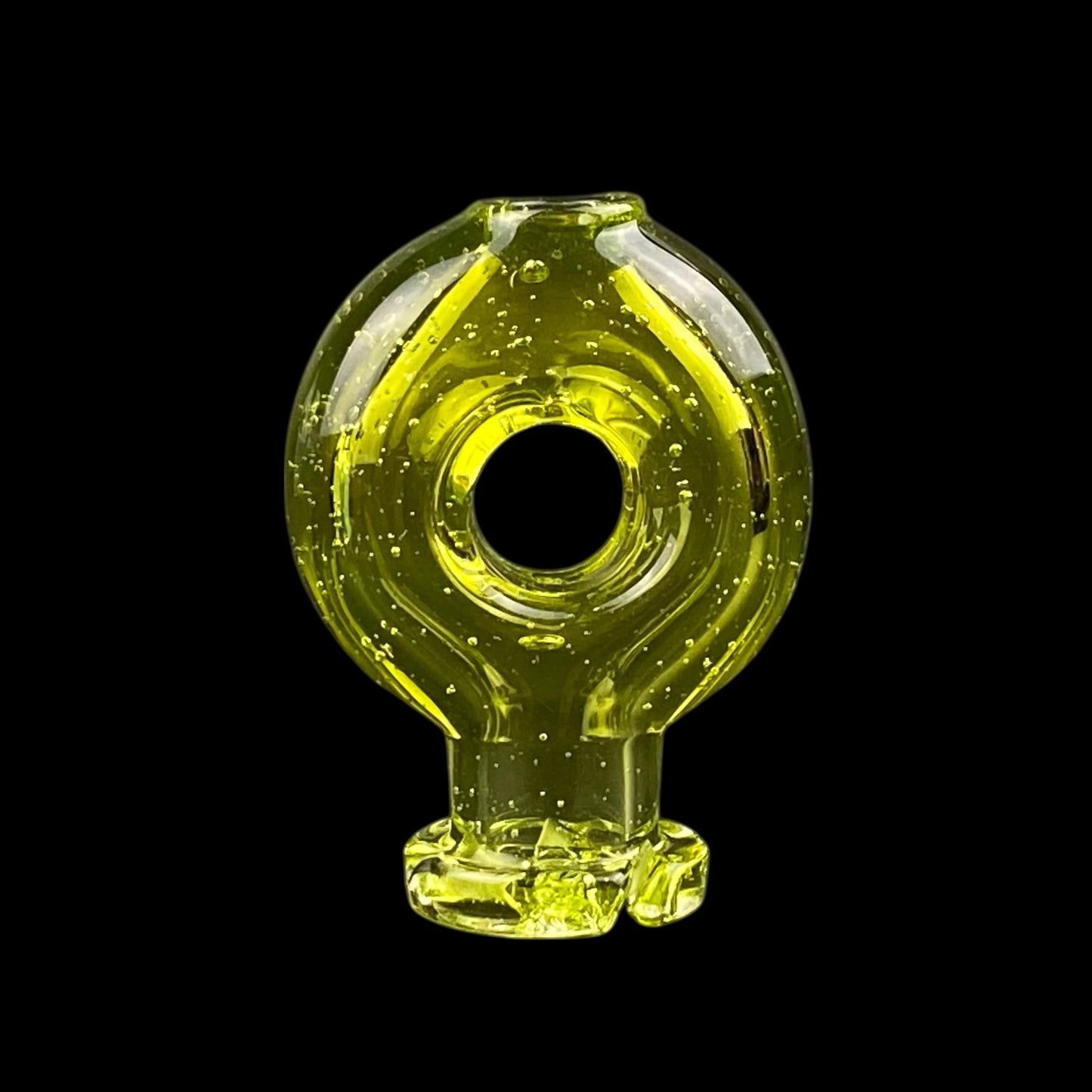 BorOregon Color Pivot Donut Spinner Glass Mouthpiece