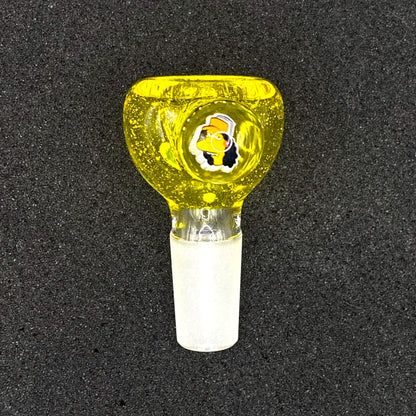 Keys Glass - 14mm Single Hole Glass Bowl Slide - The Simpsons Otto