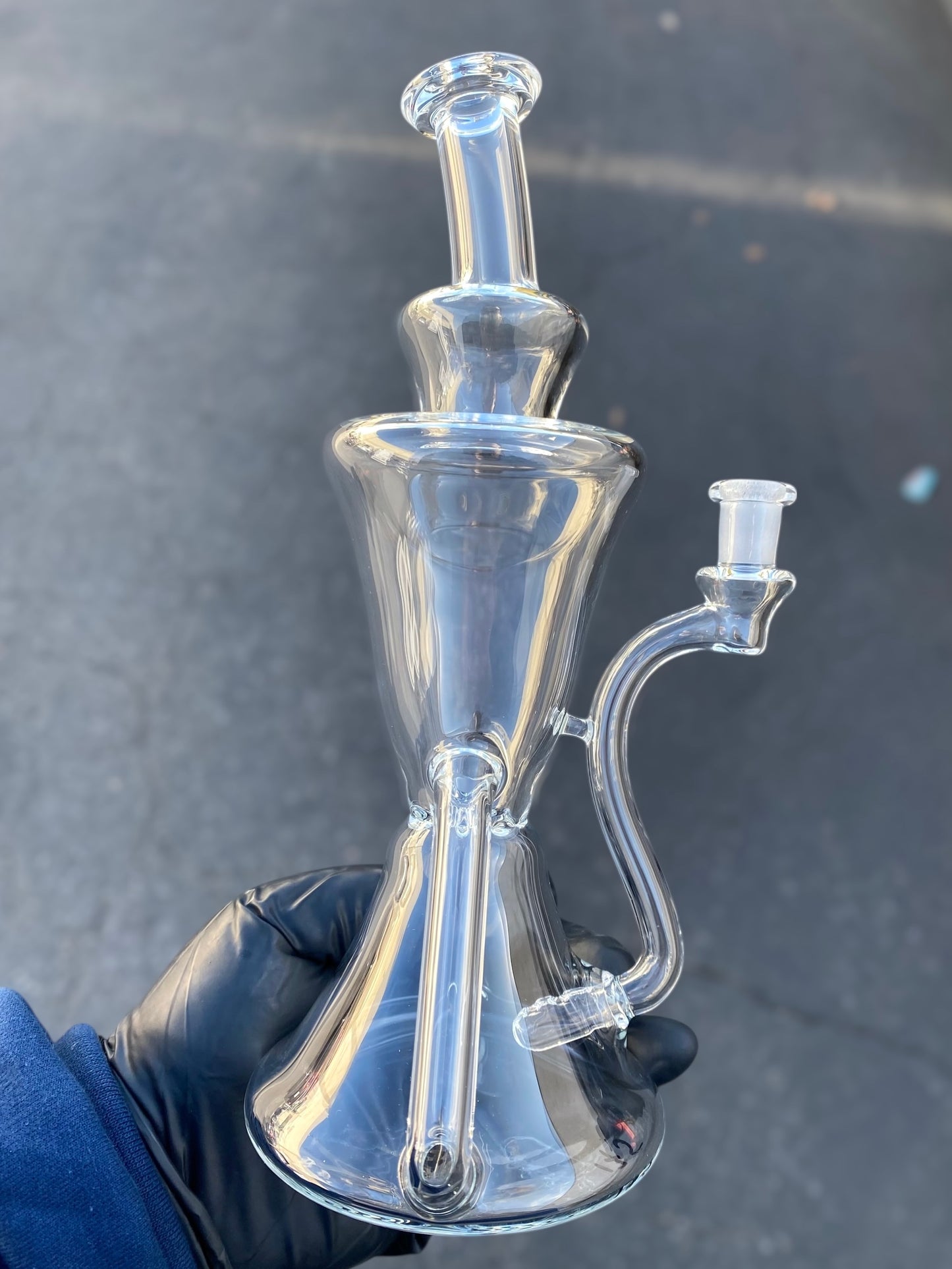 BorOregon – 3-Hole Netted Recycler Dab Rig