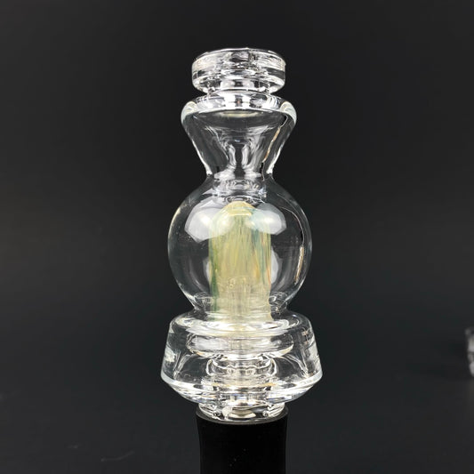 The Beardless Menace Pivot Bubbler Glass Mouthpiece – Water Attachment