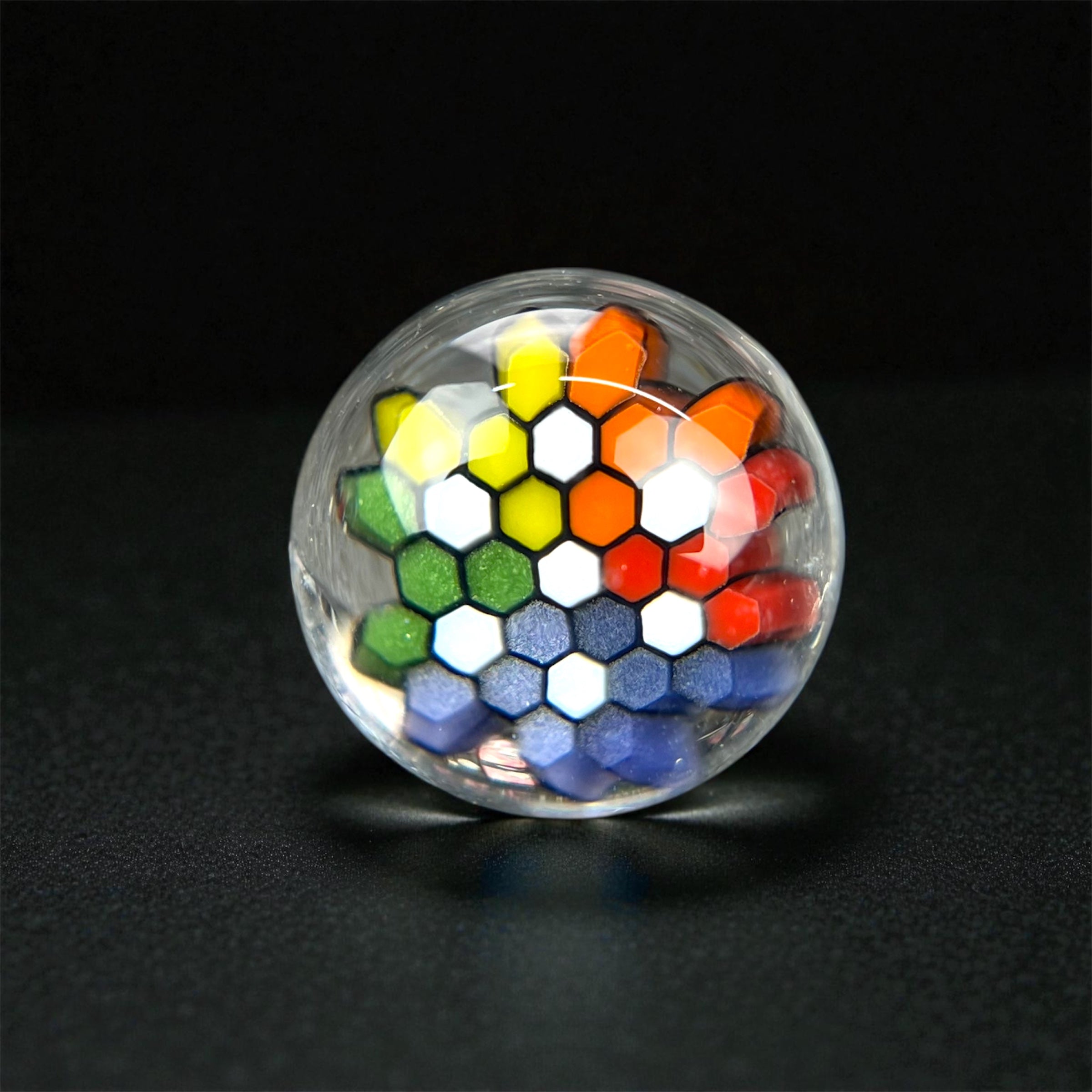 Steven H Glass – Millie Valve Marble (12–13mm) – Gee West Glass