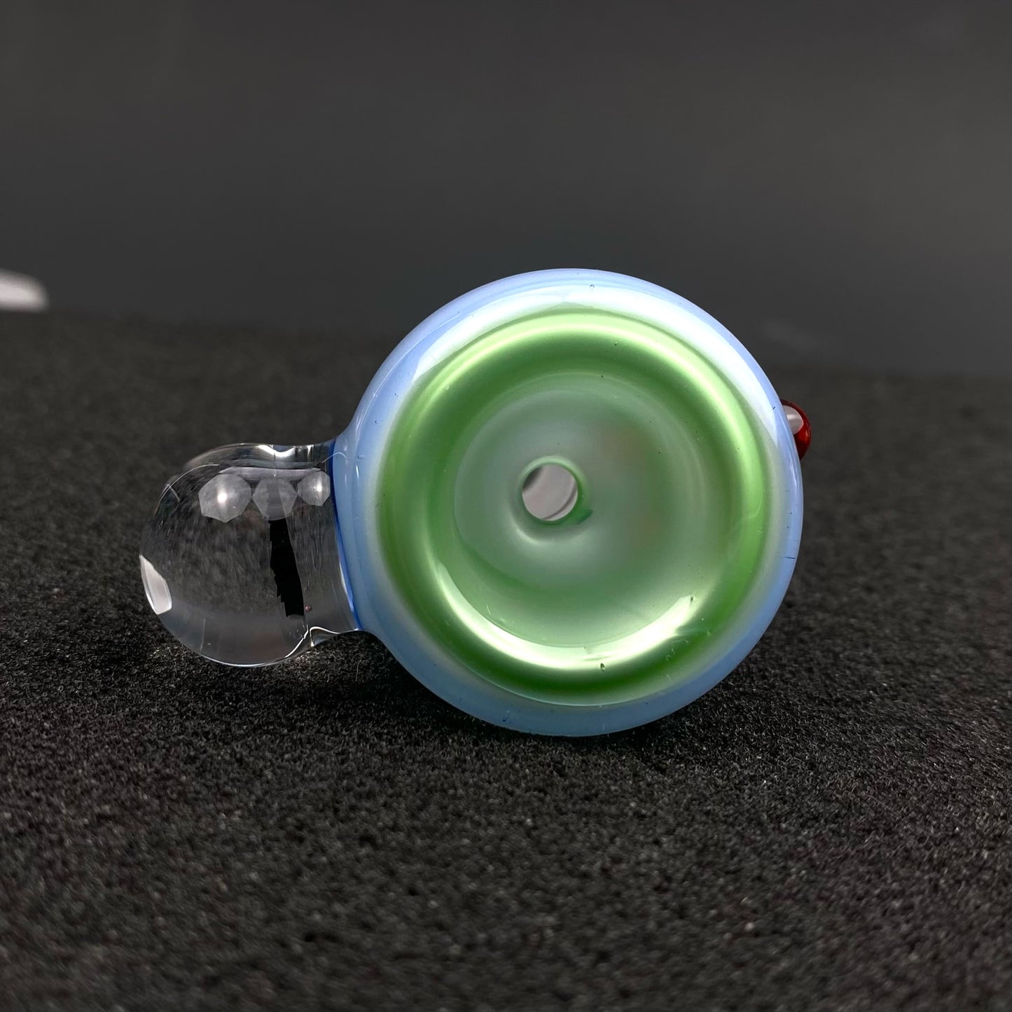 14mm Single Hole Bowl Slide by Keys Glass – Dragon Ball Z Vegeta