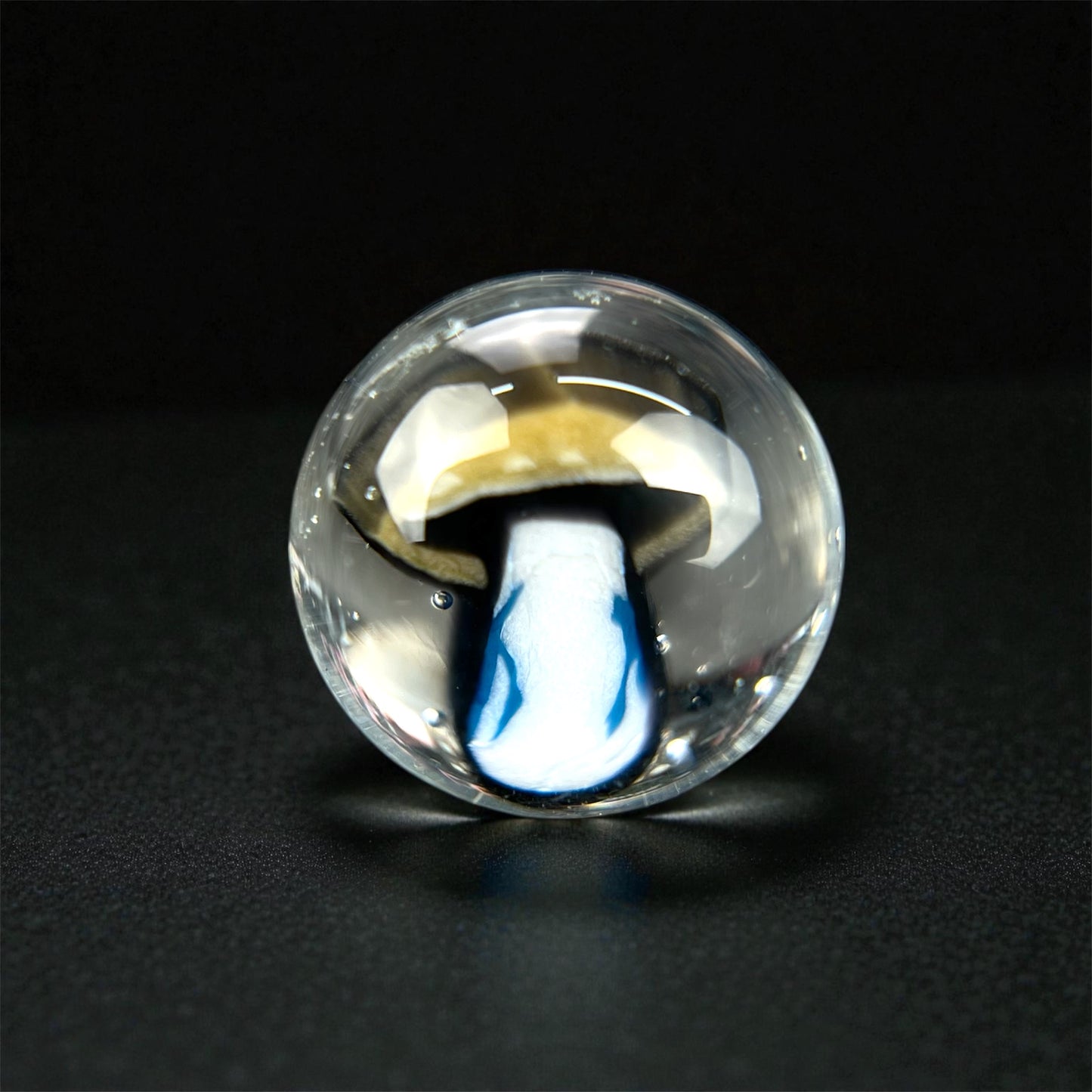 Steven H Glass – Mushroom Millie Valve Marble (12–13mm)