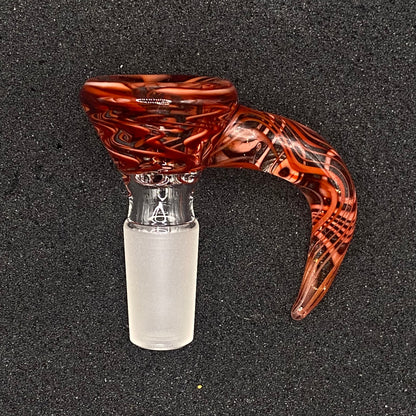 14mm Rewig Glass Bowl Slide – 4 Hole by CW Glass Art