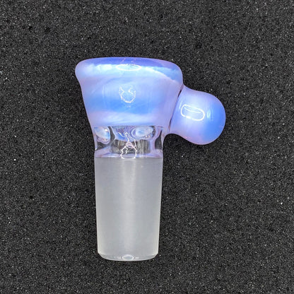 Brian Sheridan - 18mm 3-Hole Glass Bowl Slide - Lucid
