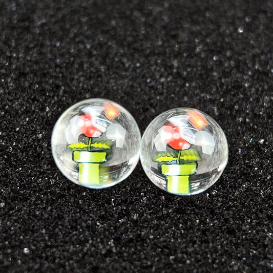 Steven H Glass –  Venus Fire Trap (Super Mario) Millie Terp Pearls (2pc Set)