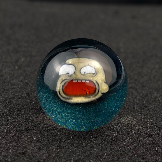 Morty Smith Rick and Morty Millie Slurper Marble Top by Keys Glass
