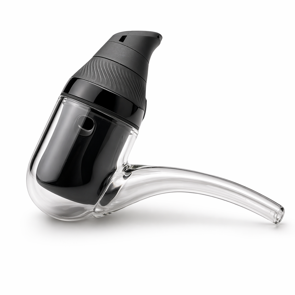 Clear Layback Glass Pipe Attachment for Puffco Proxy