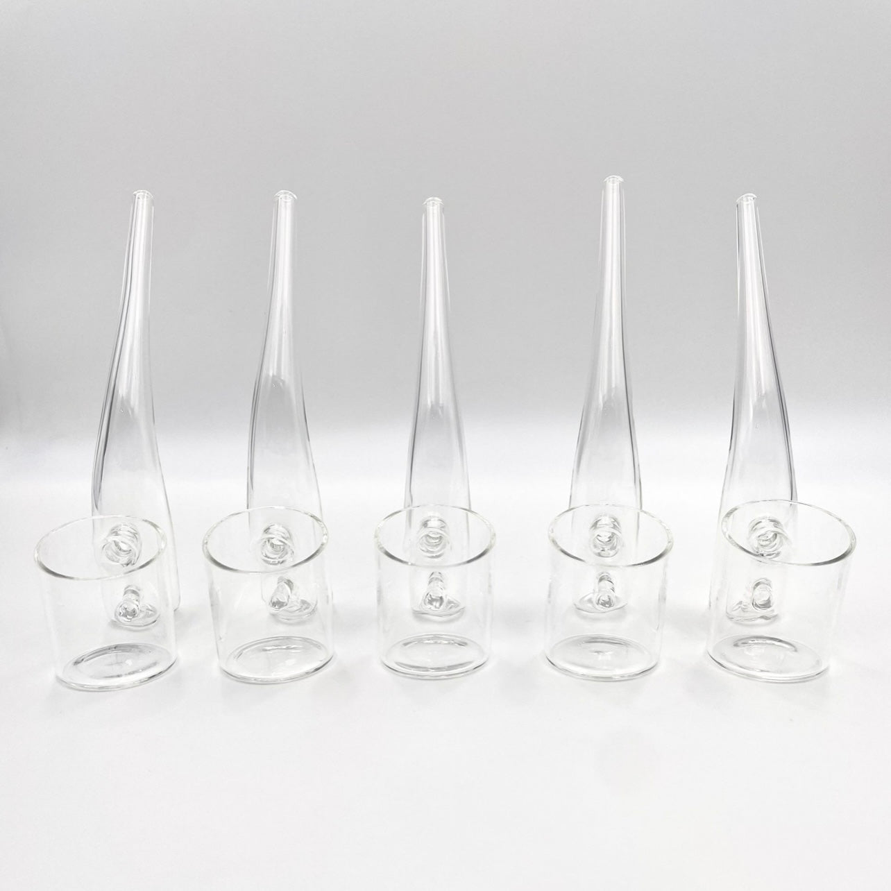 Clear Glass Bubbler Attachment for Puffco Proxy