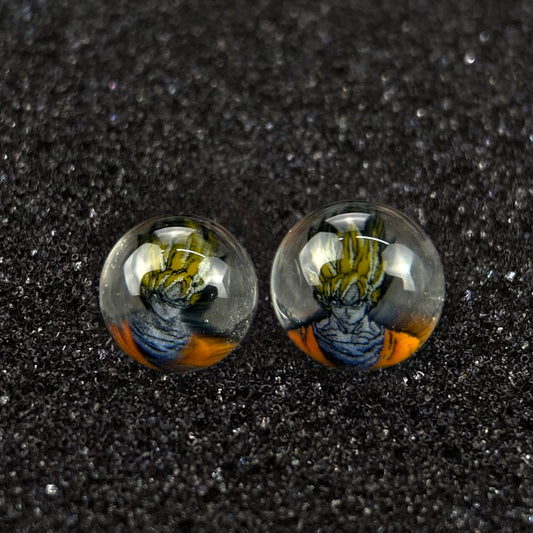 Steven H Glass –  Goku Super Saiyan Millie Terp Pearls (2pc Set)