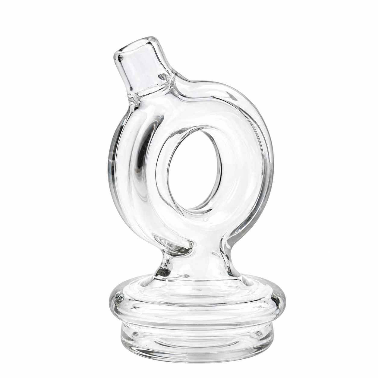 Clear Donut Dry Top Attachment for Puffco Peak & Peak Pro