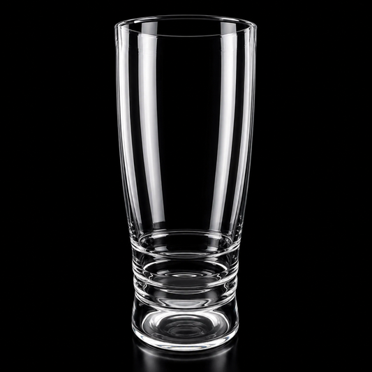 18oz Clear Heady Glass Cup by BorOregon