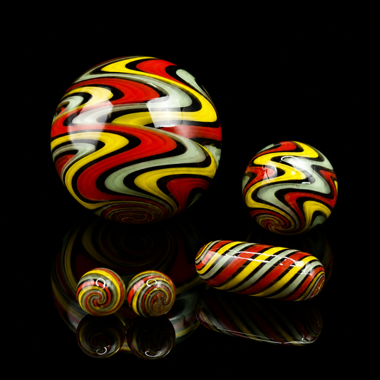 Wig Wag Marble Set – 5 Piece Terp Pearl & Pillar Set