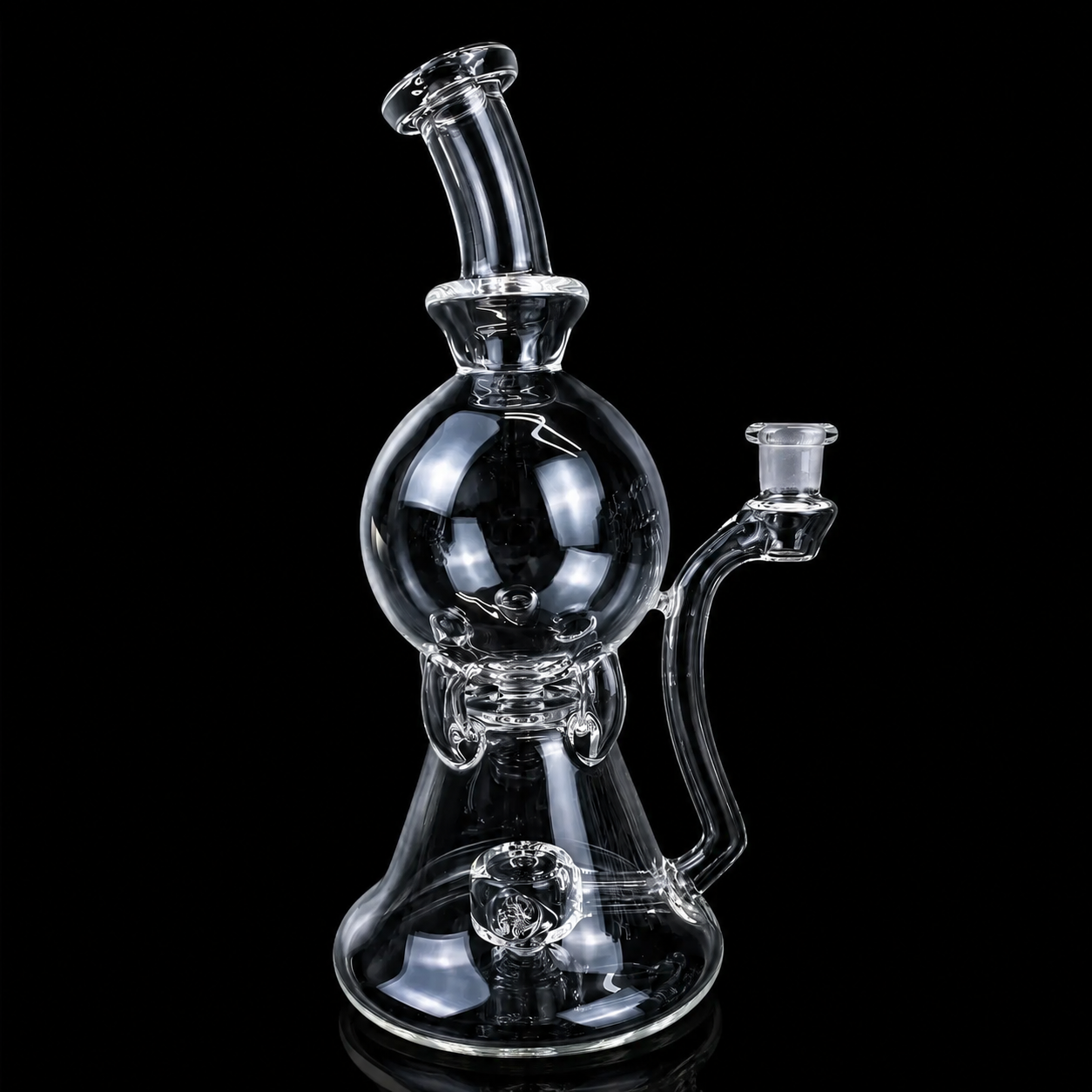 BorOregon – Quad Ball Blooper Recycler Dab Rig