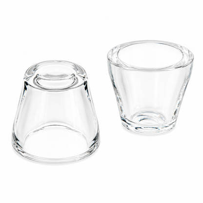 2 Pack Quartz Insert for Puffco Peak OG Replacement Clear Insert Bowl